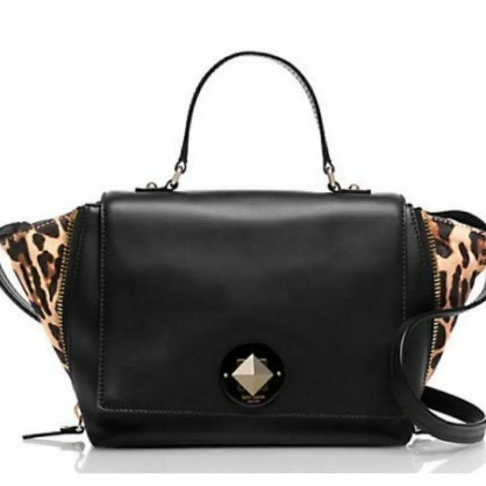 Kate Spade Varick Street Calf Hair Abbie Satchel Bag